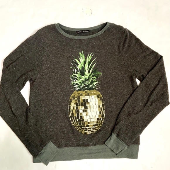 Wildfox Disco Pineapple Sweatshirt - Picture 3 of 9